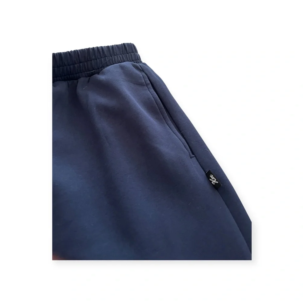 KatchMe Navy 2-Piece Lounge Set Off-Shoulder Top & Wide-Leg Pants |S/M‎